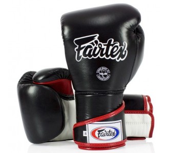 Перчатки боксерские Fairtex (BGV-6 Black-White-Red)